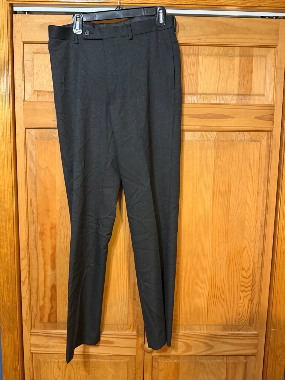Calvin Klein Black Men's Dress Pants - Slim Tailored